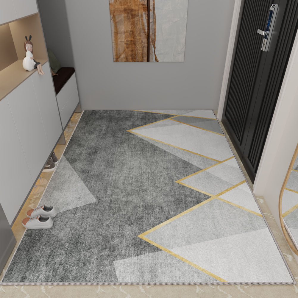 Plush Entrance Rug – High-End Non-Slip Carpet for Home Entryway
