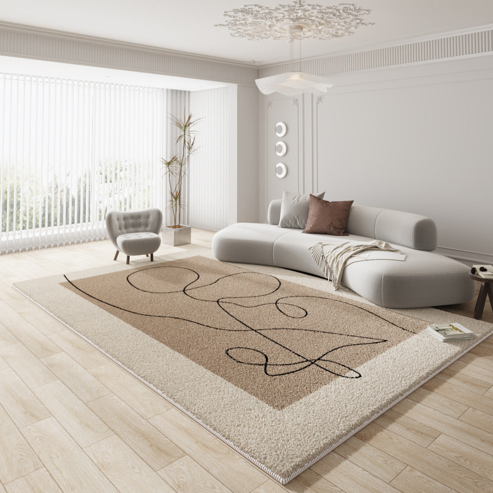 French-Inspired Rug – Large, Stain-Resistant, Anti-Slip