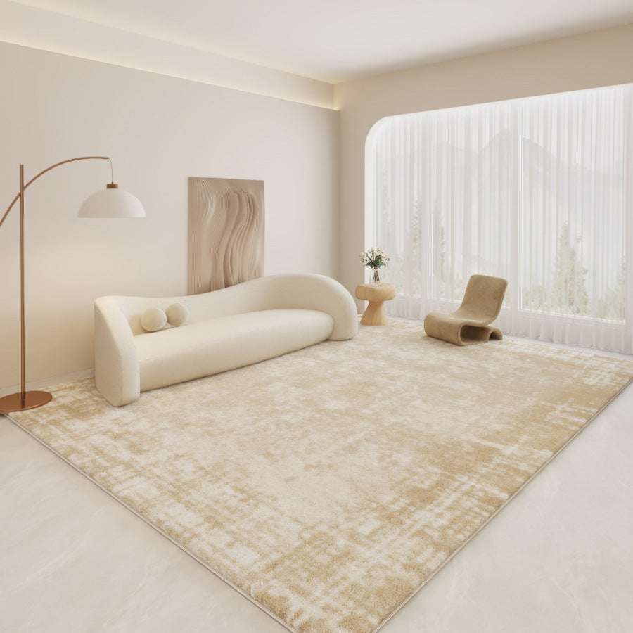 Thickened Cream Lambswool Rug – Living Room & Bedroom Carpet