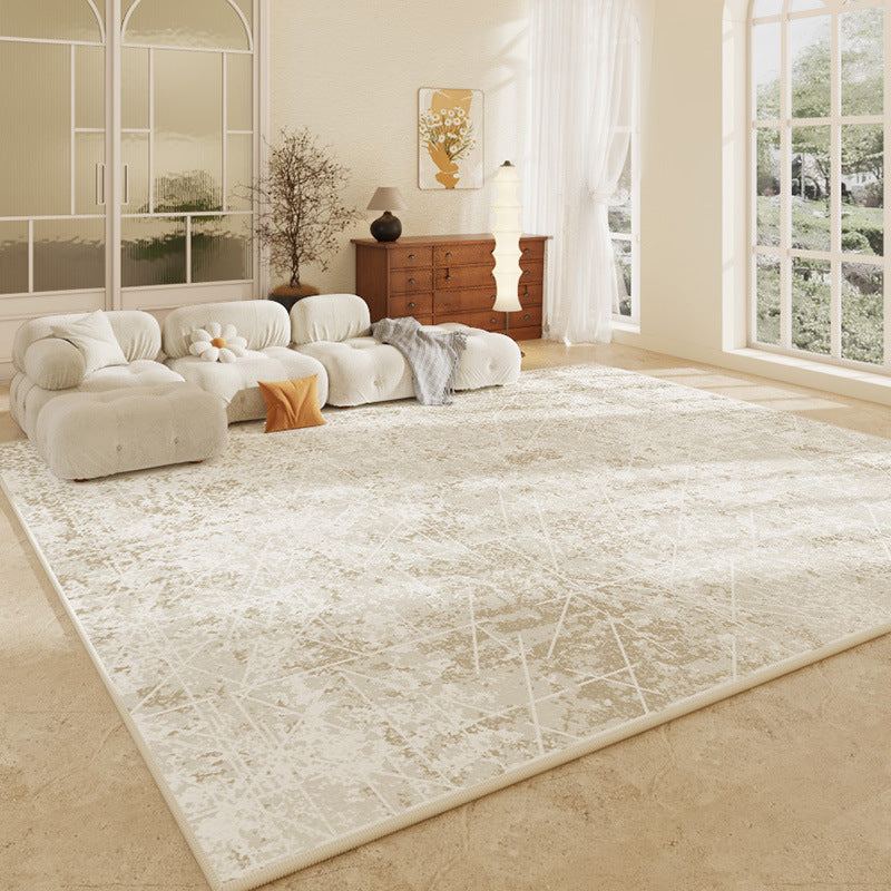 Cream Waterproof Rug – Luxe, Anti-Slip, Full Coverage Rug
