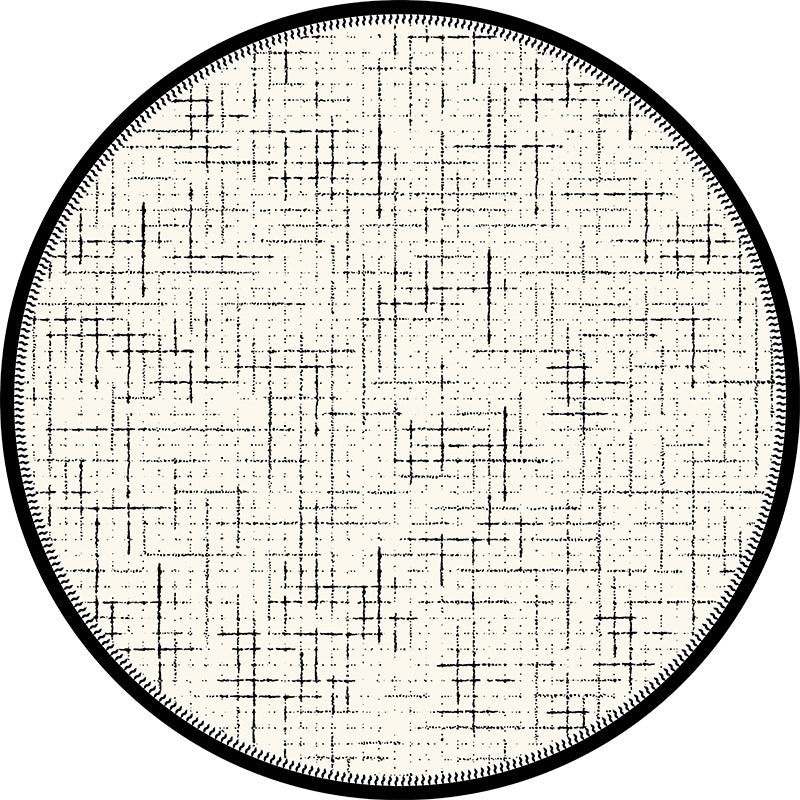 French Round Rug – Anti-Slip, Soundproof, Luxe Rug
