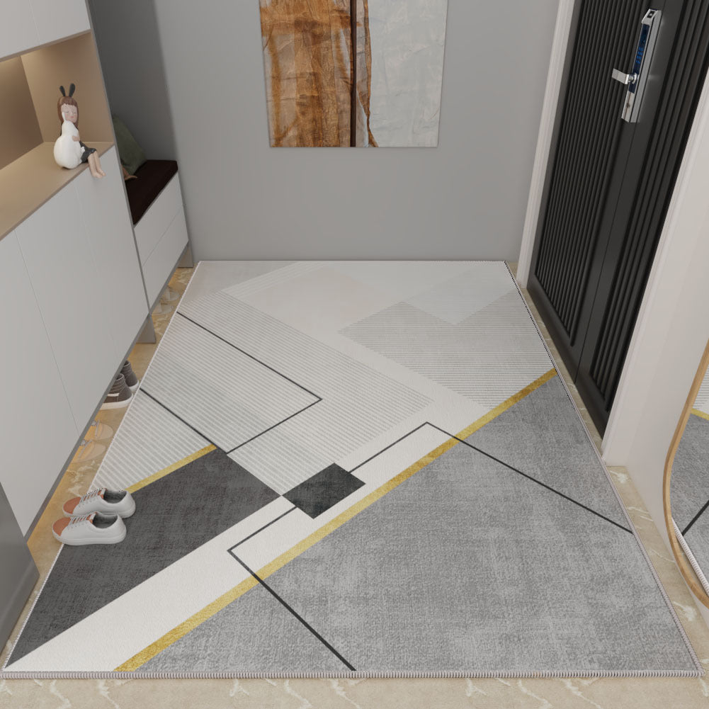 Plush Entrance Rug – High-End Non-Slip Carpet for Home Entryway