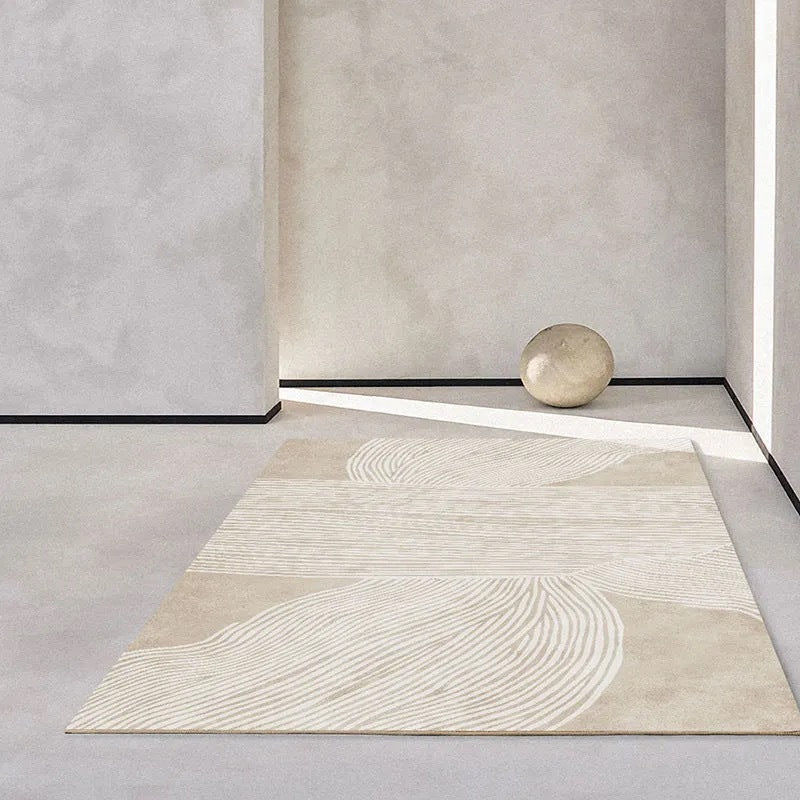 Luxury Lambswool Area Rug – Thickened Non-Slip Carpet for Living Room & Bedroom