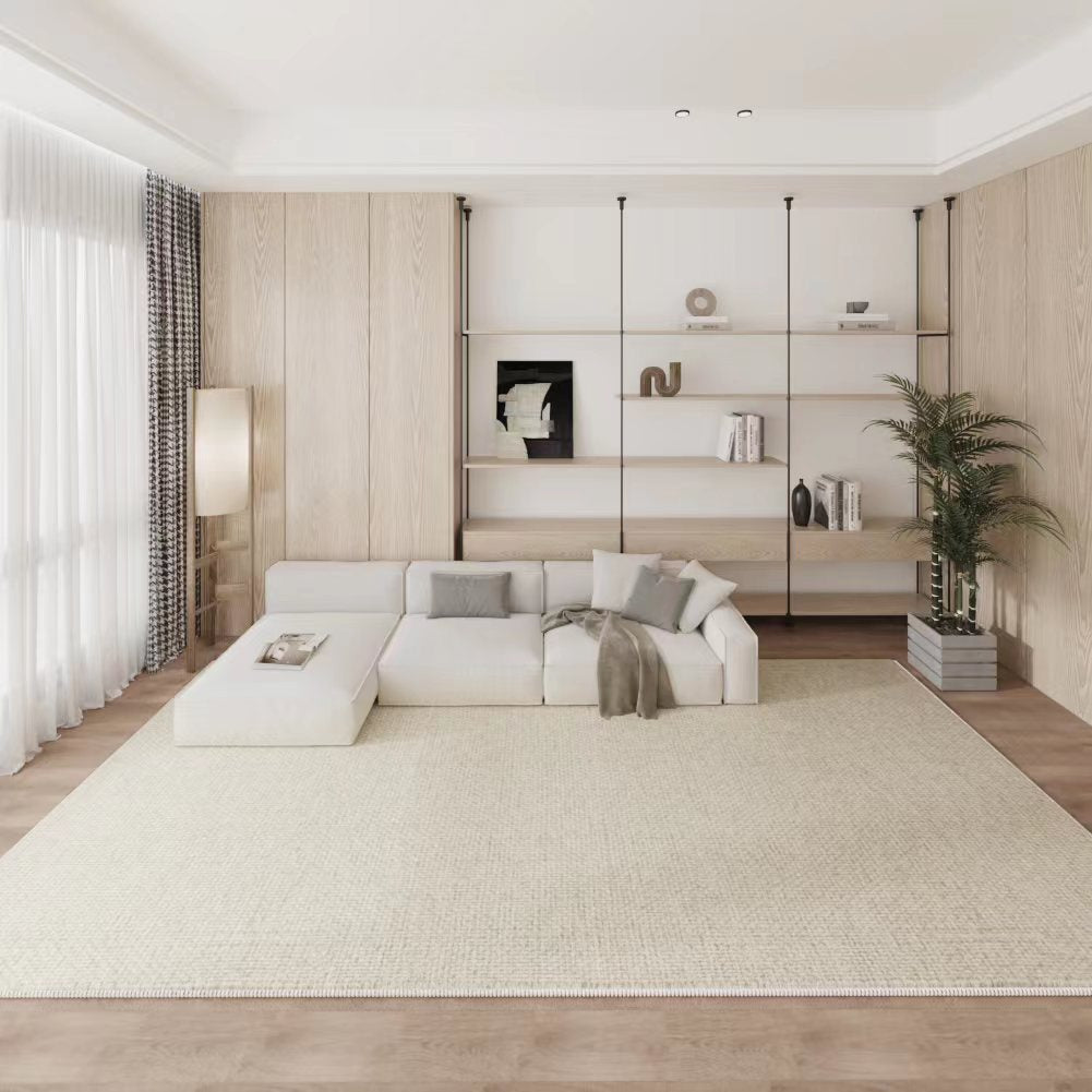Solid Color Waterproof Carpet – 2025 Luxury Loop Pile Rug