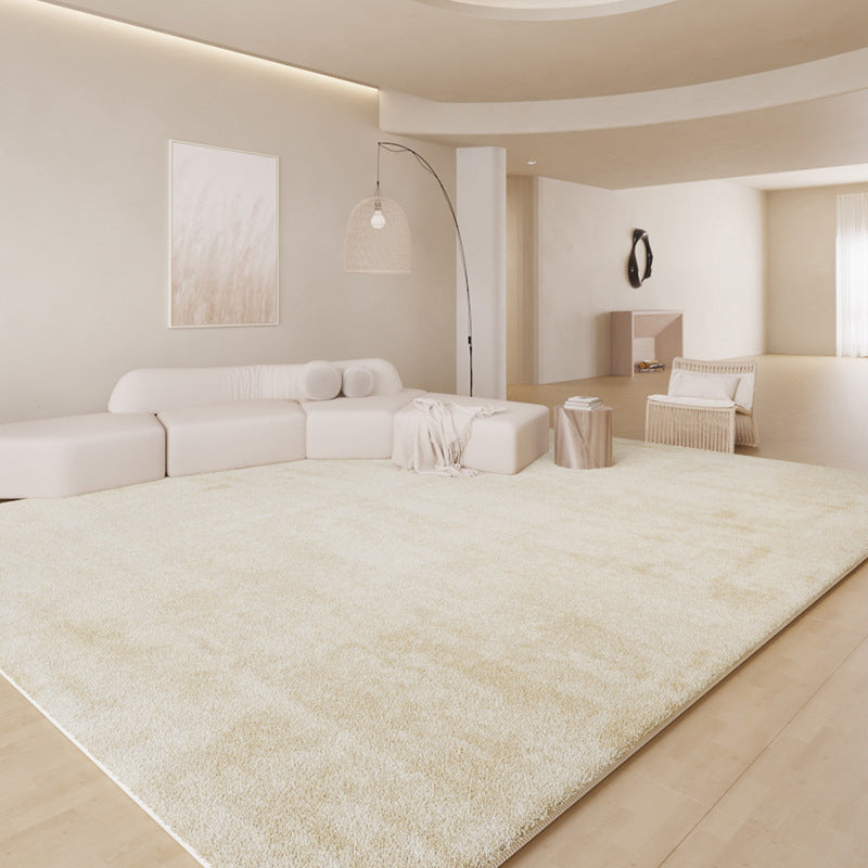 Minimalist Lambswool Rug – Thickened Soft Bedside Carpet