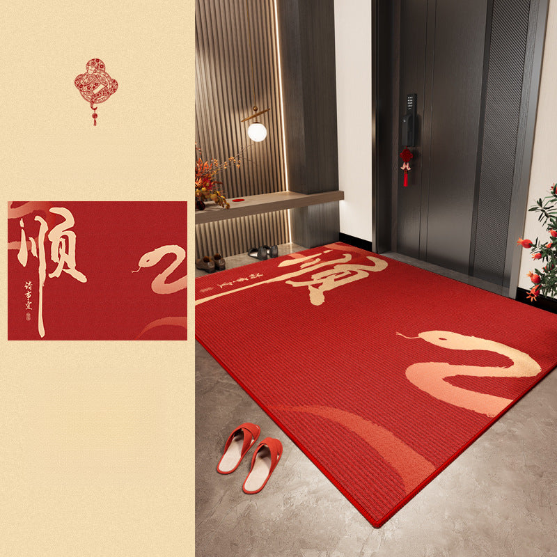 2025 Red Entryway Mat – Durable, Anti-Slip, Stylish Rug