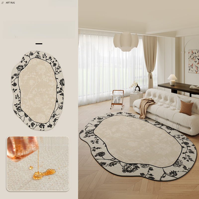 2025 French Retro Rug – Stain-Resistant, Easy-Care Rug