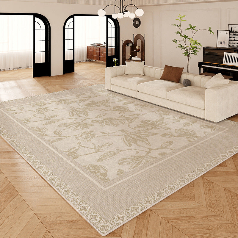 2025 French Vintage Rug – Luxe, Thick, Retro Style
