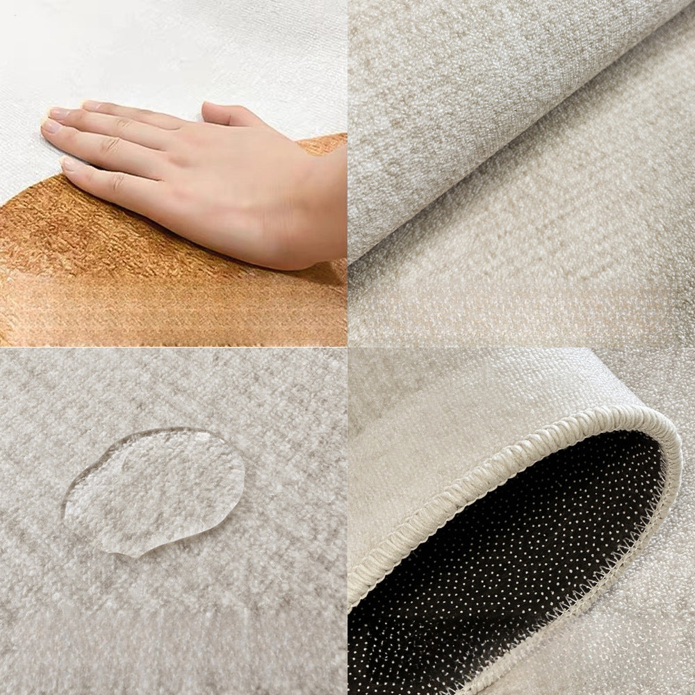 Wabi-Sabi Round Rug – Non-Slip Office & Gaming Chair Mat
