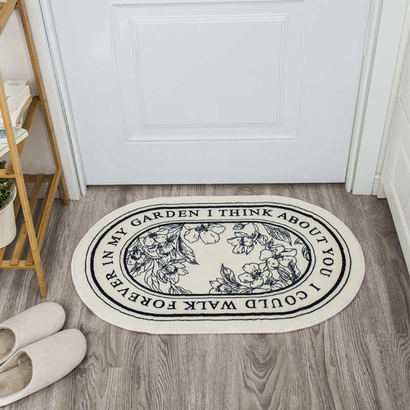 Northern Plush Bath Mat-Hot Absorbent Faux Cashmere Rug