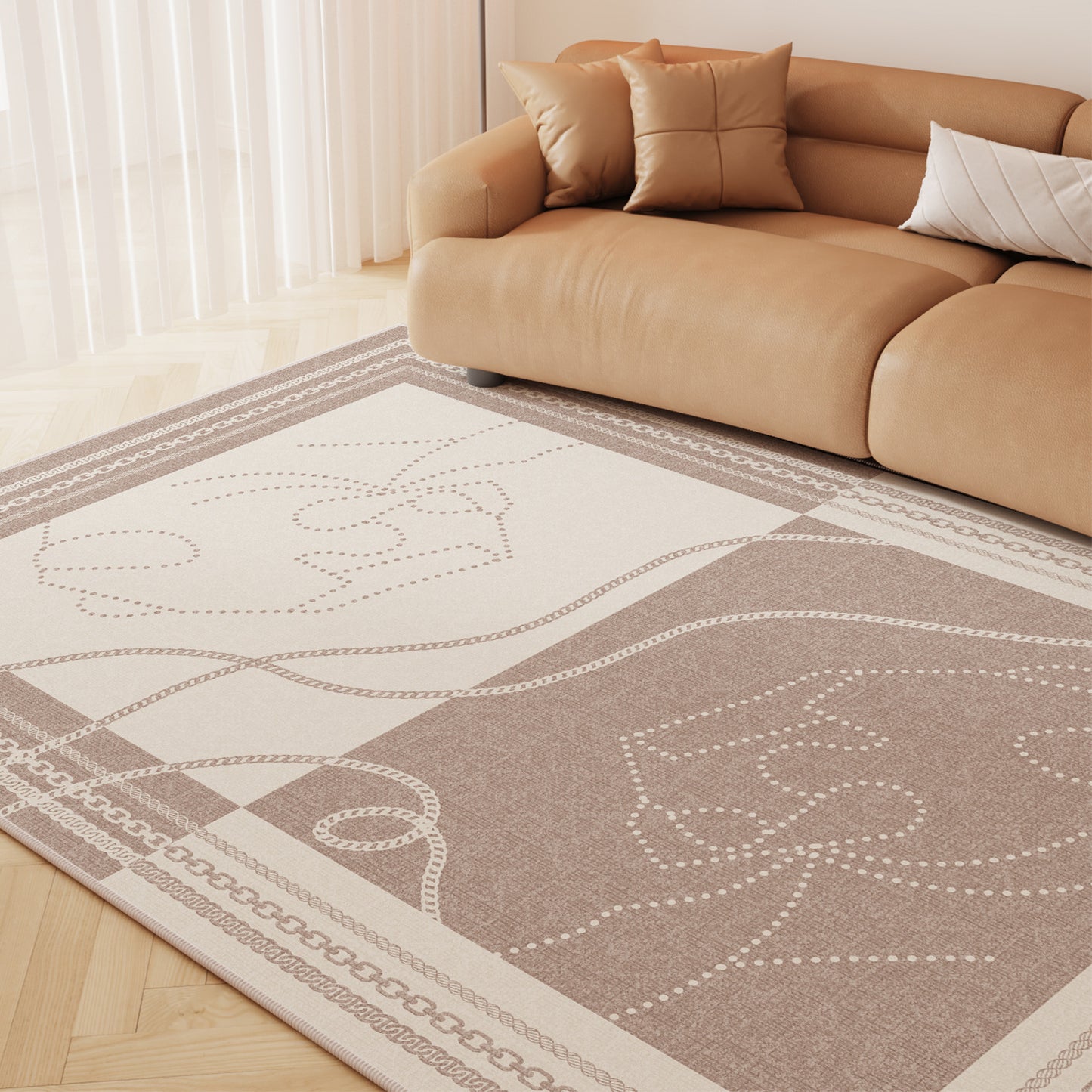 Wabi-Sabi Style Rug – Luxe, Anti-Slip, Minimalist