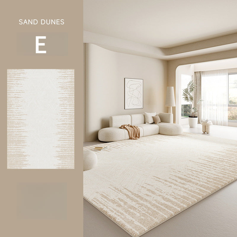Plush Faux Cashmere Rug – Thick, Large Area, All-Season