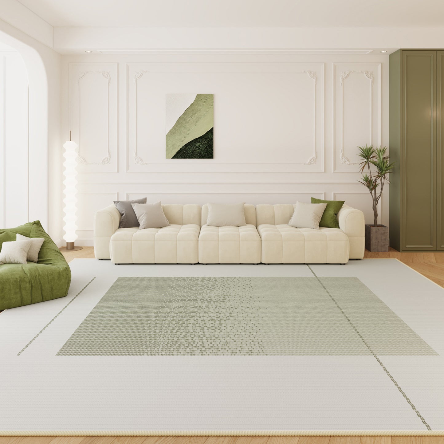 French-Inspired Rug – Stain-Resistant, Easy-Care, Modern Rug