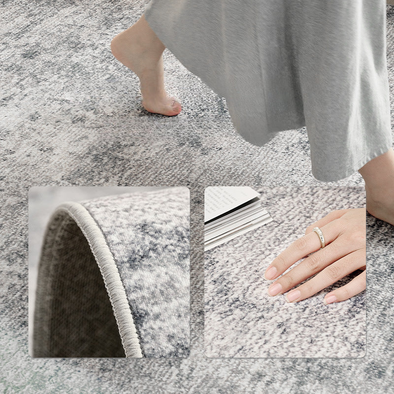 2025 Gray Luxe Rug – Stain-Resistant, Easy-Care Rug