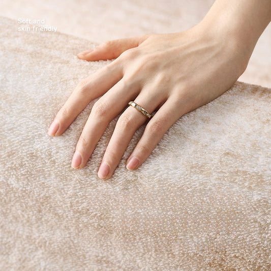 Plush Faux Cashmere Rug – Thick, Large Area, All-Season