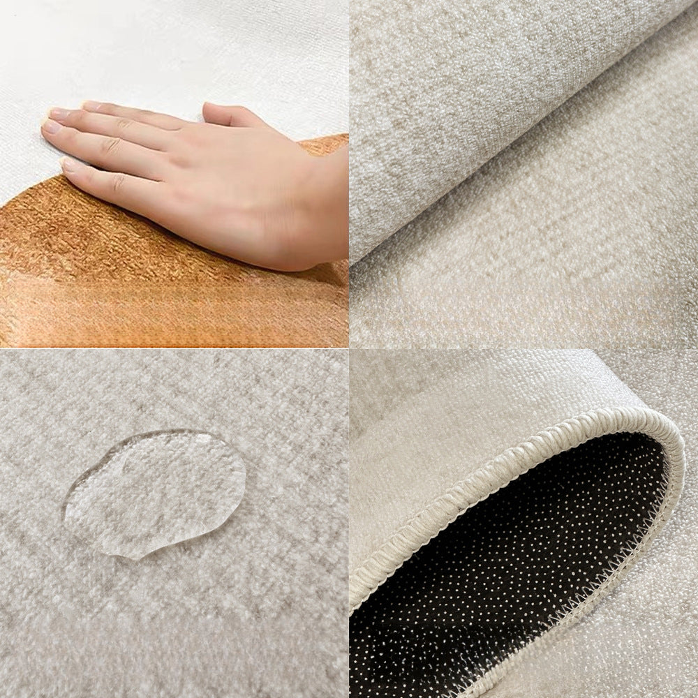 Modern Cream-Style Carpet – Soft Minimalist Living Room Rug