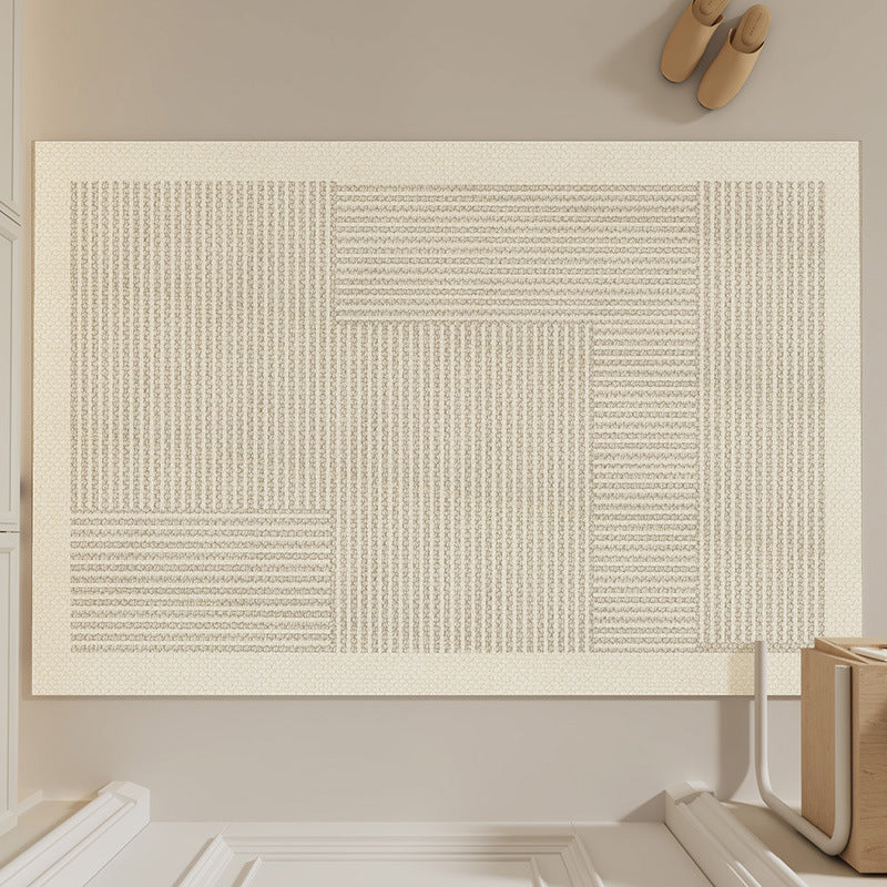 PVC Leather Entrance Rug – Washable, Customizable Door Mat for Entryway