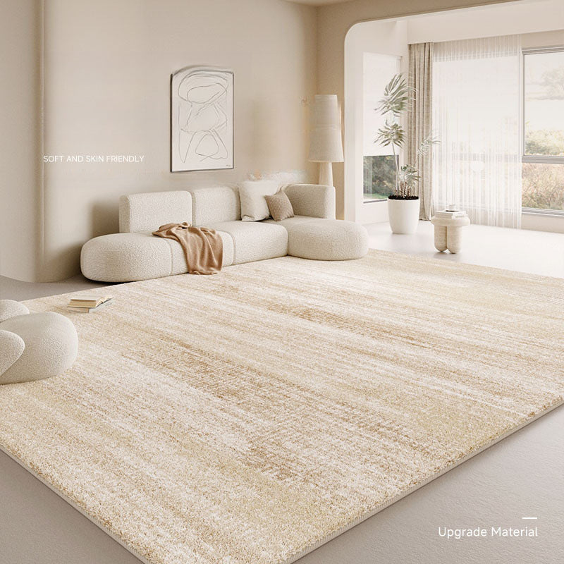 Plush Faux Cashmere Rug – Thick, Large Area, All-Season
