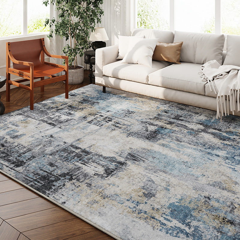 Washable Retro Rug – Faux Cashmere, Vintage Style