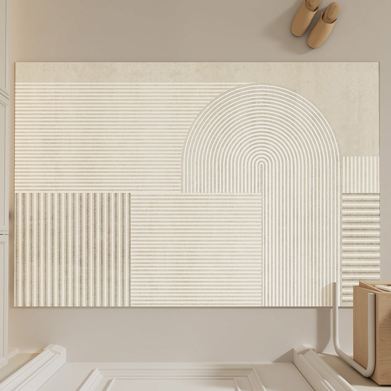 PVC Leather Entrance Rug – Washable, Customizable Door Mat for Entryway