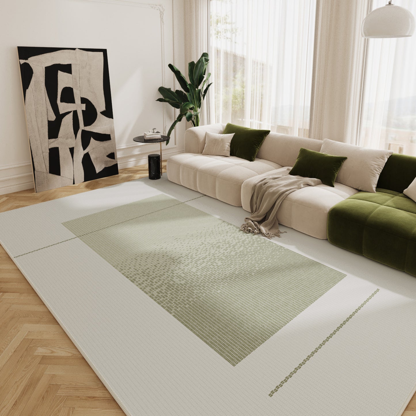 French-Inspired Rug – Stain-Resistant, Easy-Care, Modern Rug