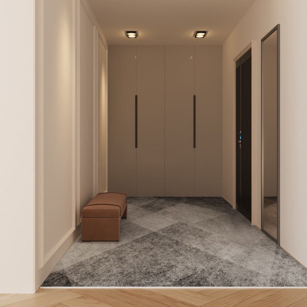 PVC Nordic Style Entryway Door Mat – Customizable Door Carpet for Hallway