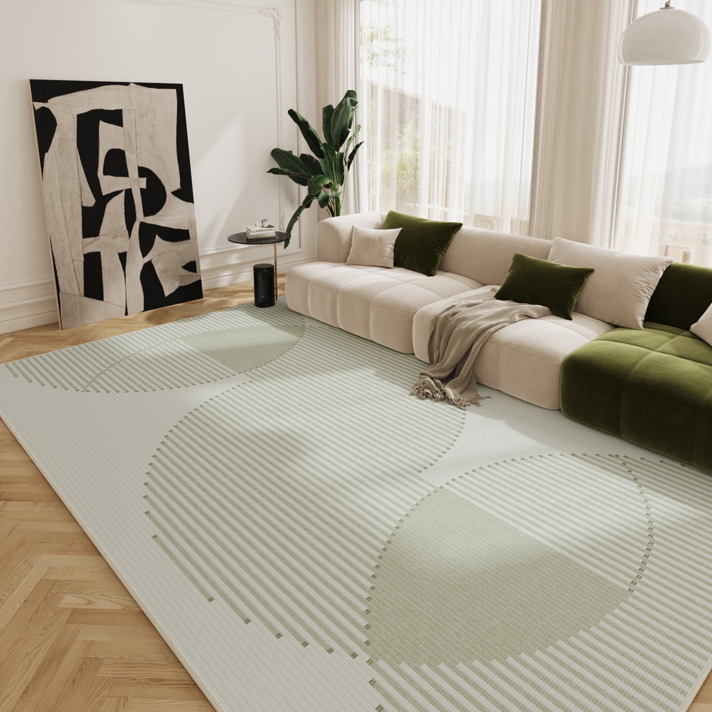French-Inspired Rug – Stain-Resistant, Easy-Care, Modern Rug