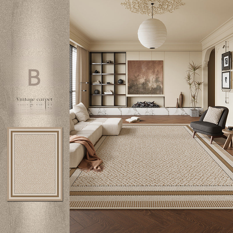2025 Vintage French Rug – Stain-Resistant, Luxe Rug