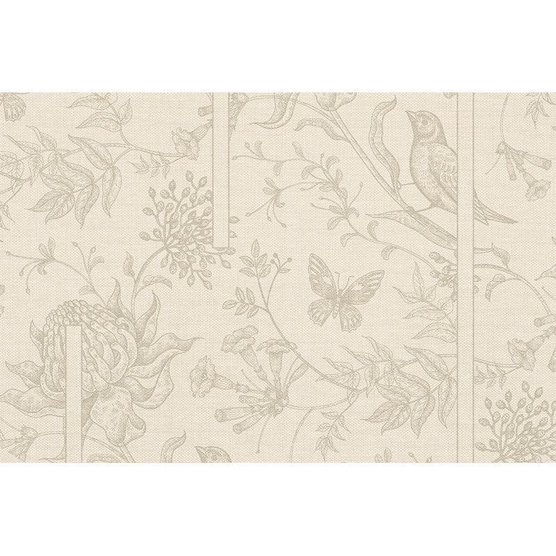 Modern Floral Rug – Black, French-Inspired Rug