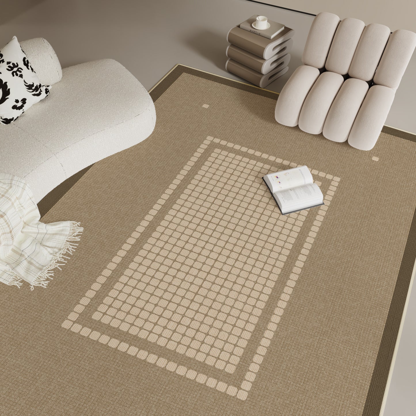2025 Luxe Rug – Modern, Stain-Resistant, Full Coverage Rug