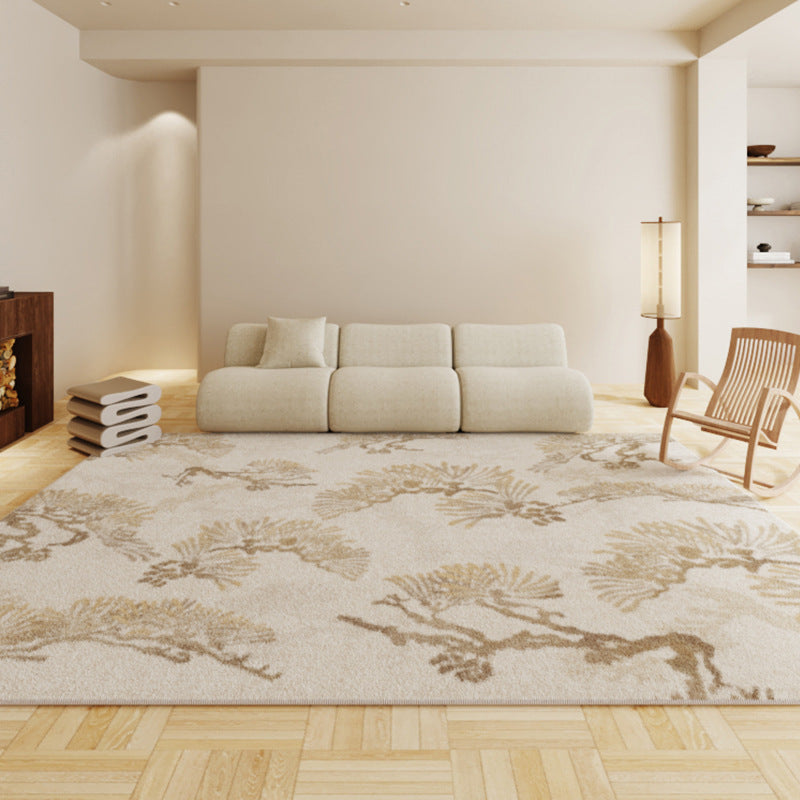 Wabi-Sabi Style Thickened Lambswool Rug - Living Room & Bedroom Carpet