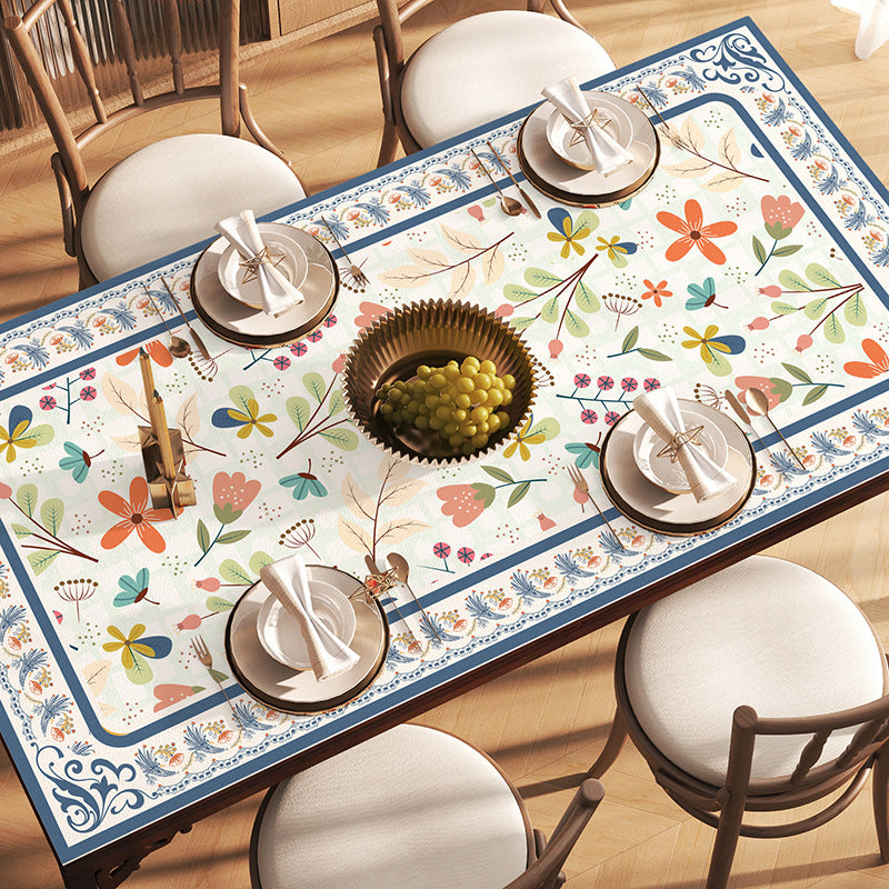 American Leather Table Mat – Waterproof & Oil-Proof Dining Cover