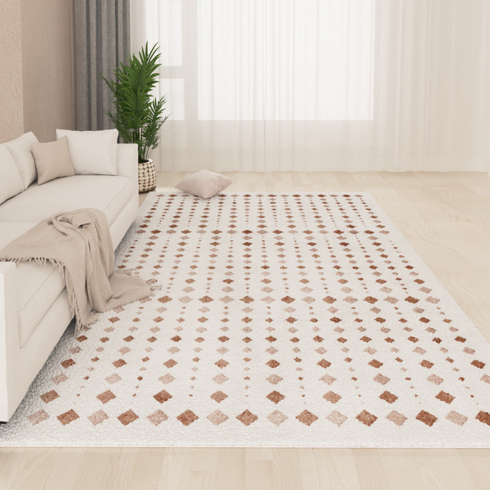 Japanese-Style Lambswool Rug – Soft & Stain-Resistant Carpet