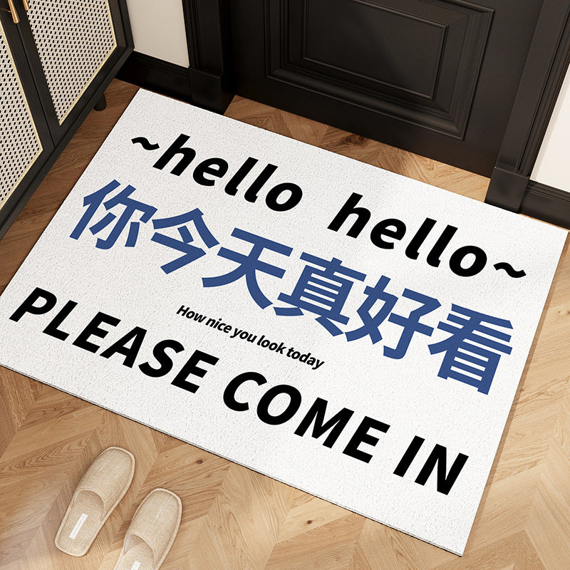 Luxury Entryway Door Mat – Durable & Easy-Clean Indoor Outdoor Rug