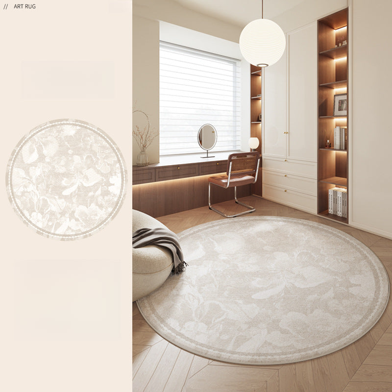 Round French Rug – Waterproof, Thick, Luxe Rug