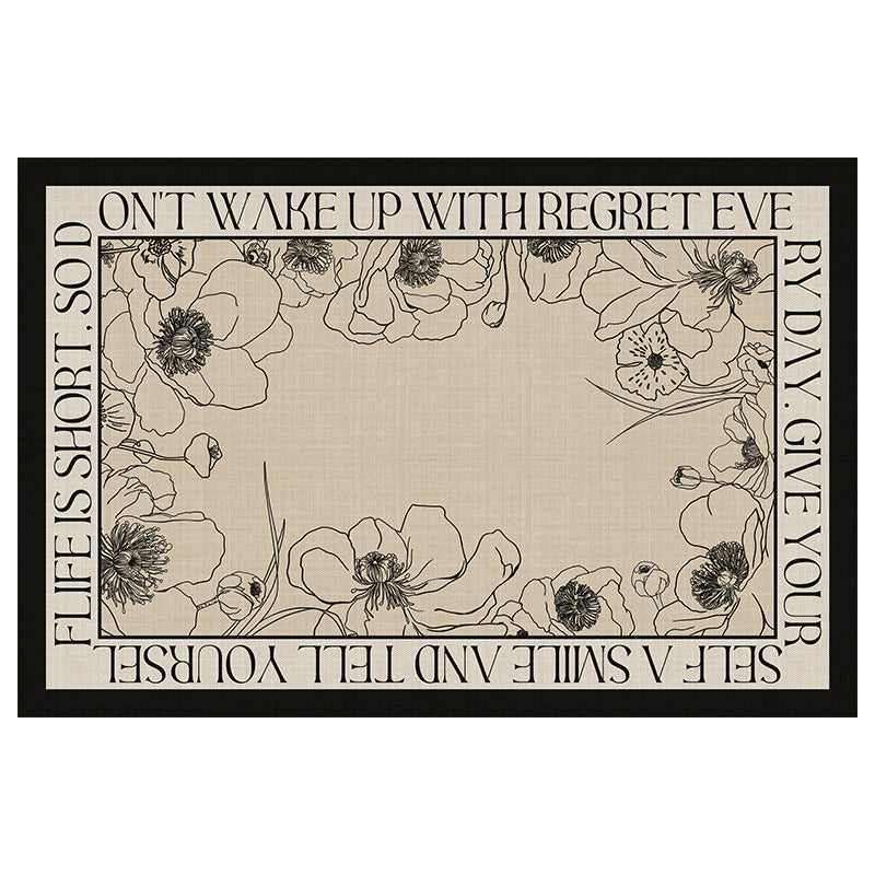 2025 Vintage French Rug – Stain-Resistant, Luxe Rug