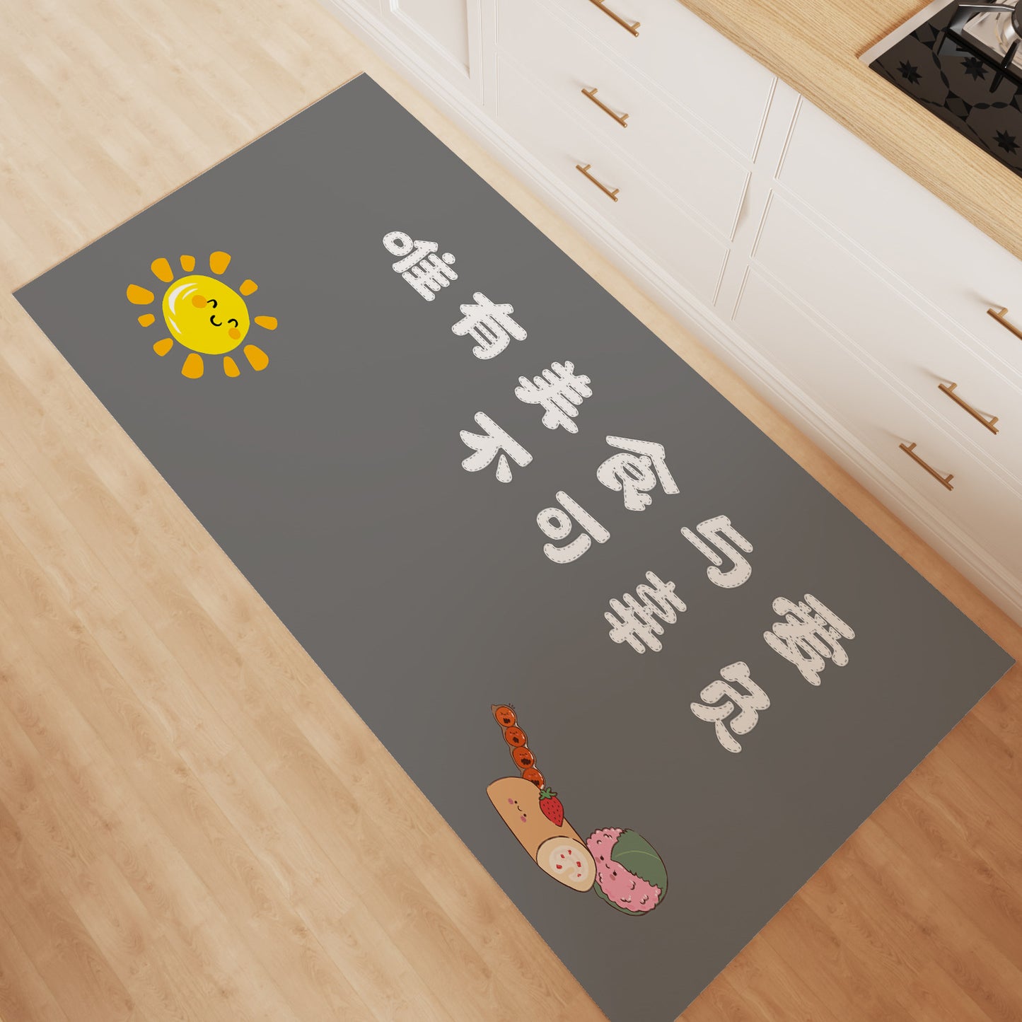 Waterproof & Non-Slip PVC Kitchen Floor Mat – Full Coverage, Easy to Clean