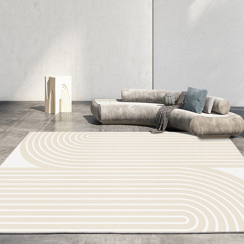 French Retro & Japanese Wabi-Sabi Rug – Nordic Luxury Lambswool Carpet