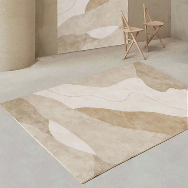 Luxury Lambswool Area Rug – Thickened Non-Slip Carpet for Living Room & Bedroom