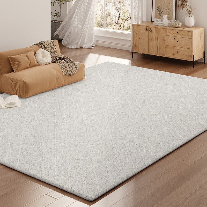Solid Color Living Room Carpet – 2025 New Waterproof, Stain-Resistant