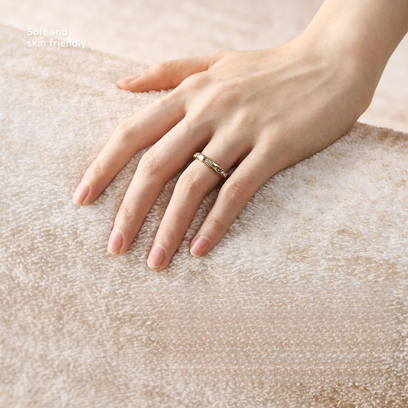 Thickened Faux Cashmere Carpet – Soft & Warm Rug