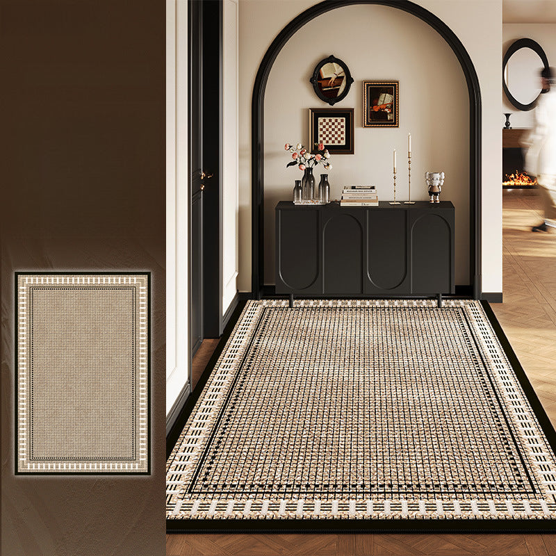 Vintage Entryway Mat – Stain-Resistant, Luxe Rug