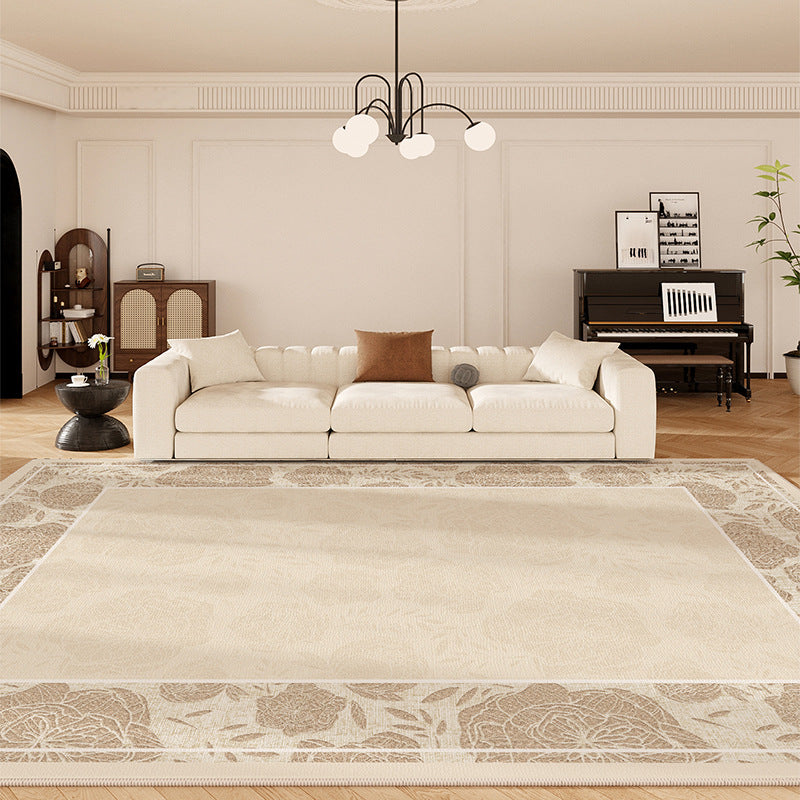 2025 French Vintage Rug – Luxe, Thick, Retro Style