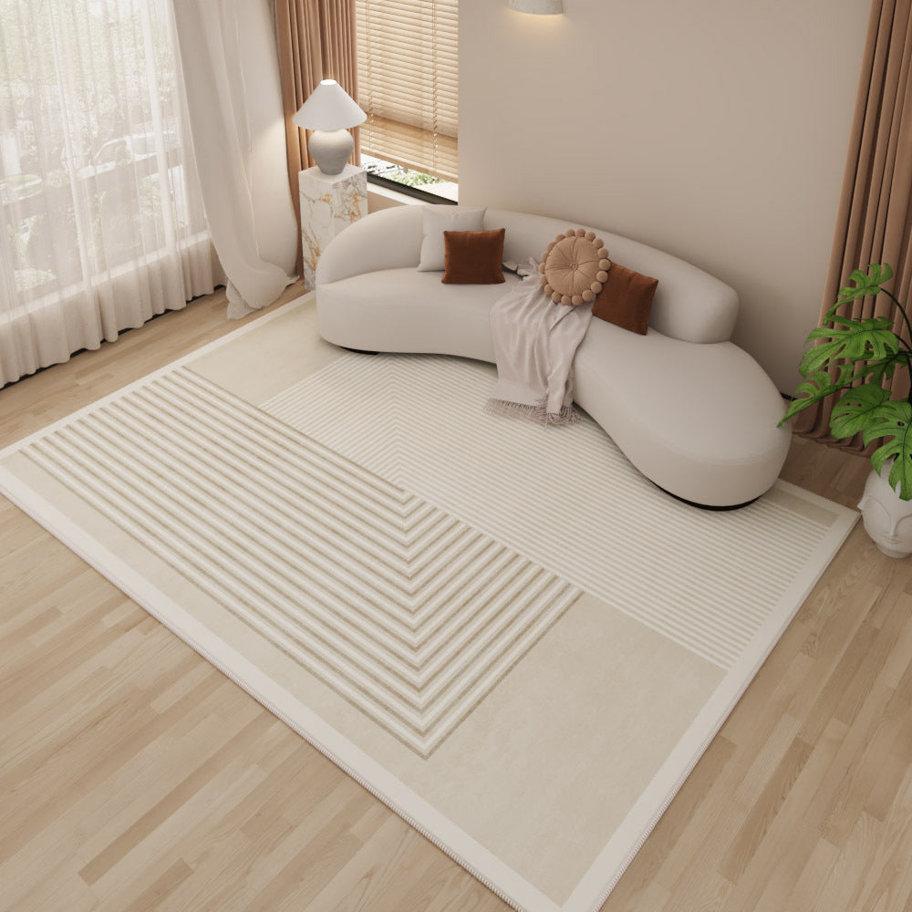 Cream Loop Pile Rug – Modern, Anti-Slip, Versatile Rug
