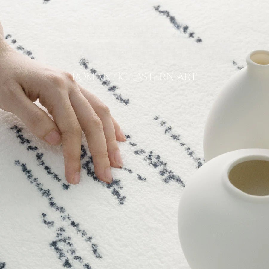 Minimalist Thick Lambswool Rug – Soft & Cozy Floor Mat