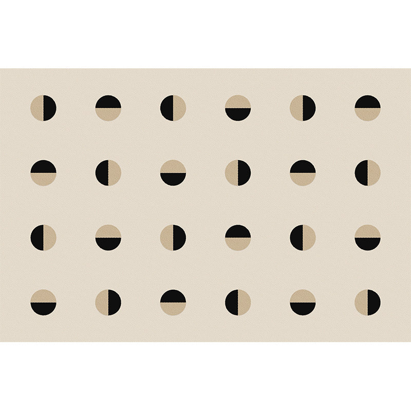 Modern Cream-Style Carpet – Soft Minimalist Living Room Rug