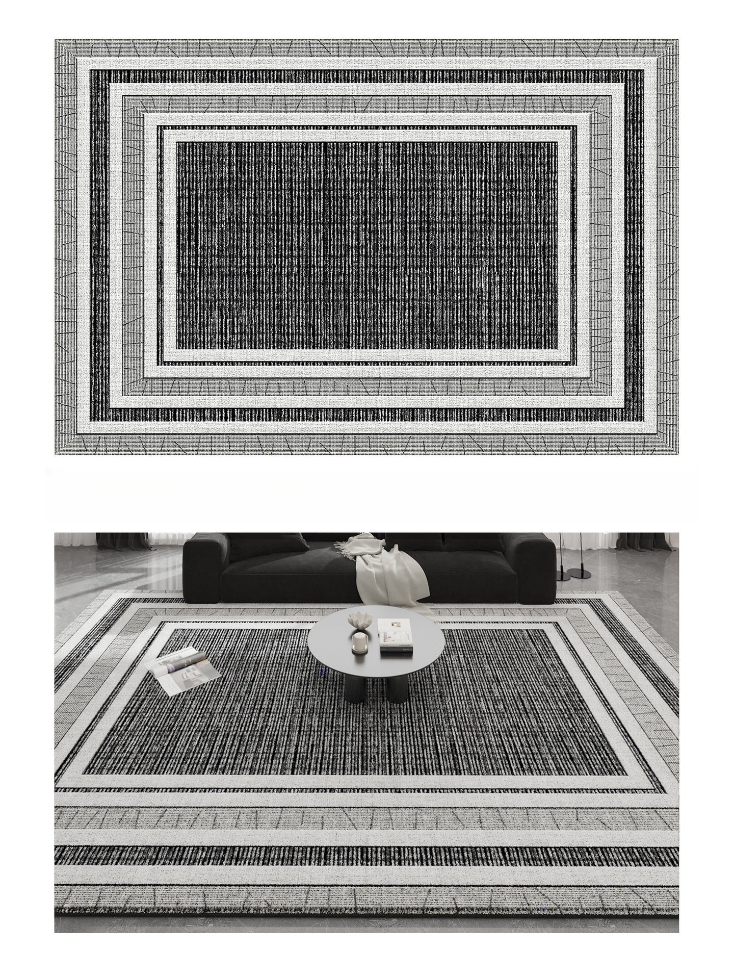 2025 New Living Room Carpet – Waterproof, Stain-Resistant, Minimalist Style