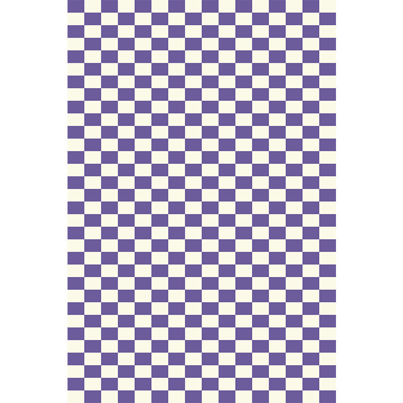 Checkerboard Lambswool Rug – Soft & Non-Slip Living Room Carpet