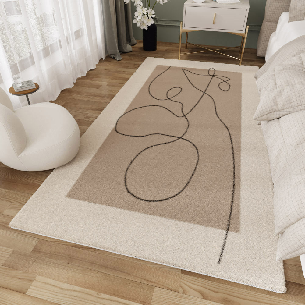 French Style Area Rug – Durable Living Room & Bedroom Carpet