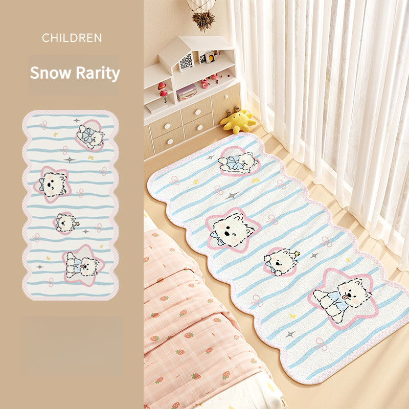 Kids Plush Bedside Rug – Cute, Durable, Thick Rug